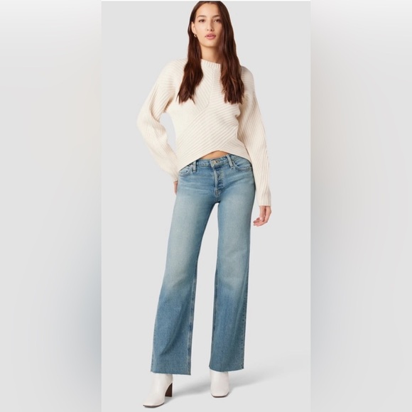 NWT HUDSON HIGH RISE WIDE LEG ROSIE SIZE 29 Celestial - Picture 3 of 11